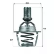 Thermostat d'eau MAHLE TX 66 86D - Visuel 1