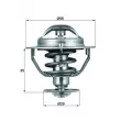 Thermostat d'eau MAHLE TX 73 82D - Visuel 1