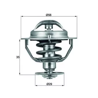 Thermostat d'eau MAHLE TX 73 82D
