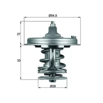 Thermostat d'eau MAHLE TX 78 83