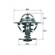 Thermostat d'eau MAHLE TX 8 83D - Visuel 1