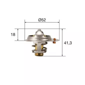 Thermostat d'eau MAHLE TX 85 82