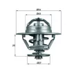 Thermostat d'eau MAHLE TX 93 74D - Visuel 1