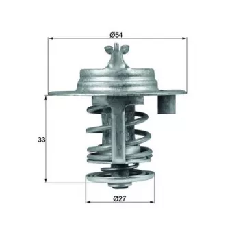 Thermostat d'eau MAHLE TX 95 83D