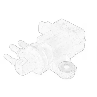 Transmetteur de pression, controle des gaz d'échappement OE 9832135380