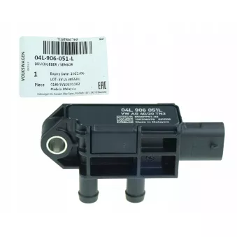 Capteur, pression des gaz échappement OE 04L906051L