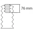 Kit de protection contre la poussière, amortisseur KYB 910261 - Visuel 1