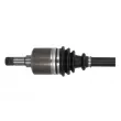 Arbre de transmission avant gauche PASCAL G2C048PC - Visuel 3
