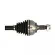 Arbre de transmission avant droit PASCAL G2C167PC - Visuel 2