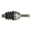 Arbre de transmission avant gauche PASCAL G2R026PC - Visuel 2