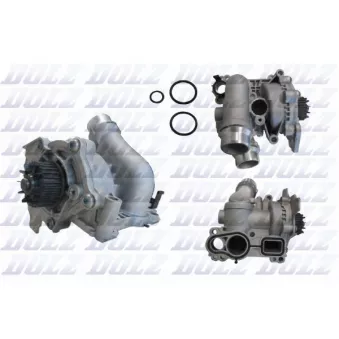 Pompe à eau, refroidissement du moteur DOLZ A244TM