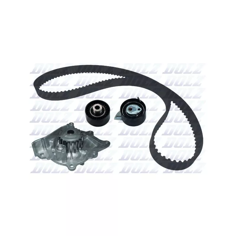 Pompe à eau + kit de courroie de distribution DOLZ KD171