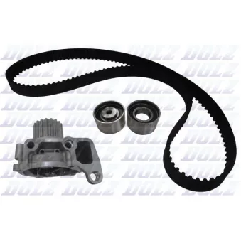 Pompe à eau + kit de courroie de distribution DOLZ KD185