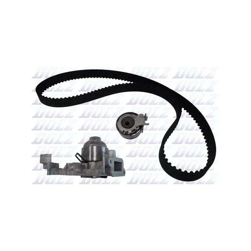 Pompe à eau + kit de courroie de distribution DOLZ KD229