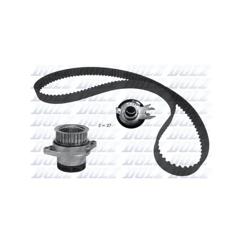 Pompe à eau + kit de courroie de distribution DOLZ KD230