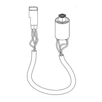 Pressostat, climatisation NRF 38926