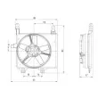 Ventilateur, refroidissement du moteur NRF 47022 - Visuel 1