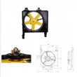 Ventilateur, refroidissement du moteur NRF 47022 - Visuel 2