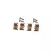 Kit d'accessoires, plaquette de frein à disque BOSCH 0 204 100 745 - Visuel 3