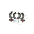 Kit de freins arrière prémontés KIT PRO BOSCH 0 204 113 561 - Visuel 1