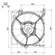 Ventilateur, refroidissement du moteur NRF 47477 - Visuel 3