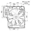 Ventilateur, refroidissement du moteur NRF 47478 - Visuel 3