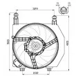Ventilateur, refroidissement du moteur NRF 47491 - Visuel 3