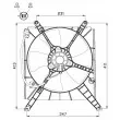 Ventilateur, refroidissement du moteur NRF 47523 - Visuel 3