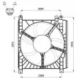 Ventilateur, refroidissement du moteur NRF 47532 - Visuel 3