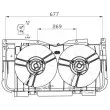 Ventilateur, refroidissement du moteur NRF 47555 - Visuel 3
