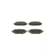 Jeu de 4 plaquettes de frein avant BOSCH 0 986 424 022 - Visuel 1