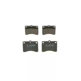 Jeu de 4 plaquettes de frein avant BOSCH 0 986 424 099