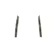 Jeu de 4 plaquettes de frein avant BOSCH 0 986 424 170 - Visuel 2