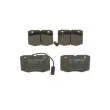 Jeu de 4 plaquettes de frein avant BOSCH 0 986 424 240 - Visuel 1