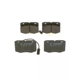 Jeu de 4 plaquettes de frein avant BOSCH 0 986 424 240