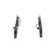 Jeu de 4 plaquettes de frein avant BOSCH 0 986 424 240 - Visuel 2