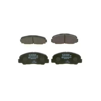 Jeu de 4 plaquettes de frein avant BOSCH 0 986 424 297