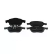 Jeu de 4 plaquettes de frein avant BOSCH 0 986 424 443 - Visuel 1