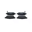 Jeu de 4 plaquettes de frein arrière BOSCH 0 986 424 464 - Visuel 3