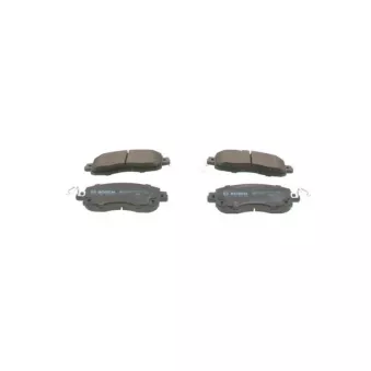 Jeu de 4 plaquettes de frein avant BOSCH 0 986 424 509