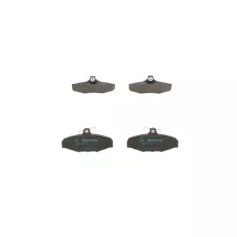 Jeu de 4 plaquettes de frein arrière BOSCH 0 986 424 561