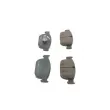 Jeu de 4 plaquettes de frein avant BOSCH 0 986 424 599 - Visuel 2