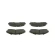 Jeu de 4 plaquettes de frein avant BOSCH 0 986 424 656 - Visuel 3