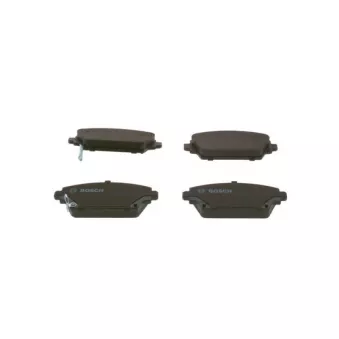 Jeu de 4 plaquettes de frein avant BOSCH 0 986 424 663