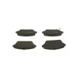 Jeu de 4 plaquettes de frein avant BOSCH 0 986 424 663 - Visuel 3