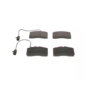 Jeu de 4 plaquettes de frein avant BOSCH 0 986 424 664