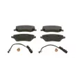 Jeu de 4 plaquettes de frein avant BOSCH 0 986 424 679 - Visuel 1