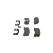 Jeu de 4 plaquettes de frein avant BOSCH 0 986 424 697 - Visuel 2