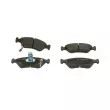 Jeu de 4 plaquettes de frein avant BOSCH 0 986 424 725 - Visuel 1