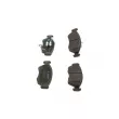 Jeu de 4 plaquettes de frein avant BOSCH 0 986 424 725 - Visuel 2